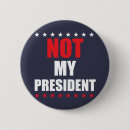 Recherche de non mon président badges Donald