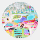 Recherche de abstraits autocollants Collages