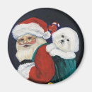 Recherche de bichon frise magnete Noël