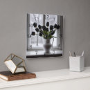 Recherche de tulipe horloges Noir