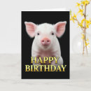 Recherche de porcelet vœux cartes Mignon
