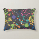 Recherche de tacheté coussins Noir