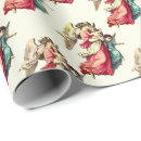 Recherche de anges vintages de noël papier cadeau Ailes