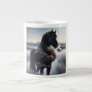 Recherche de cheval noël tasses Hiver