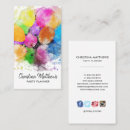 Recherche de fêtes cartes visite Coloré