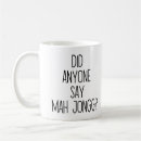 Recherche de jeu chinois tasses Mah jongg