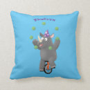 Recherche de rhinocéros coussins Illustration