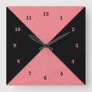 Recherche de rose et noire horloges Nombre