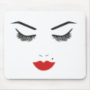 Recherche de visages tapis souris Tendance