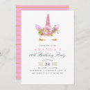 Recherche de pink and gold invitations Fête d'anniversaire