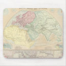 Recherche de hémisphères tapis souris Monde