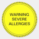 Recherche de allergies alimentaires autocollants Allergie alimentaire