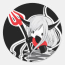 Recherche de fille diable autocollants Halloween