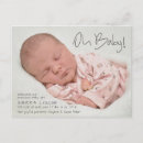 Recherche de naissance de bébé cartes postales Nouveau