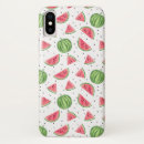 Recherche de pastèque mignonne iphone coques Aquarelle
