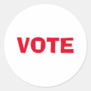 Recherche de vote autocollants Politique
