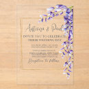 Recherche de wisteria mariage invitations Rose