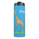 Recherche de dessin girafe tasses Illustration