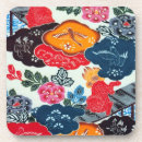 Recherche de kimono dessous de verres Fleur