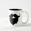 Recherche de barbe drôle tasses Moustache