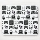 Recherche de graphique standard tapis souris Noir et blanc