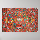Recherche de calendrier maya posters Hiéroglyphes
