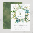 Recherche de vert et or mariage invitations Automne