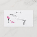 Recherche de talons hauts cartes visite Rose