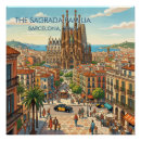 Recherche de barcelone de voyage posters Sagrada familia