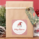 Recherche de red top hat autocollants Chapeau santa
