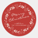 Recherche de couleurs de noël autocollants Élégant