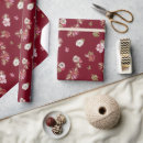 Recherche de rouge papier cadeau Floral