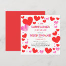 Recherche de cadre de coeur invitations Baby