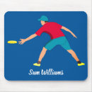 Recherche de frisbee tapis souris Disque