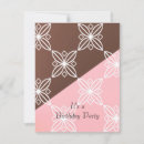 Recherche de conceptions de chocolatte invitations Rose