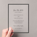 Recherche de acrylique invitations Minimaliste