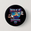 Recherche de coyote de badges Dessin animé