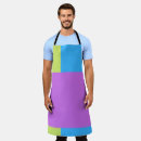 Recherche de pourpre et bleu tabliers Abstrait