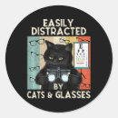 Recherche de distrait autocollants Chaton