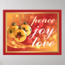 Recherche de peace joy posters Rouge
