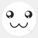 Recherche de visage kawaii autocollants Anime