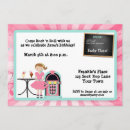 Recherche de juke box invitations Rose