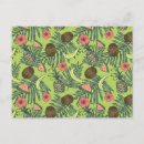Recherche de motif de banane cartes postales Jungle