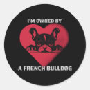 Recherche de chiot bouledogue autocollants Français