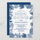 Recherche de ocean bridal shower invitations Bleu