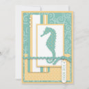 Recherche de seahorse invitations Bébé