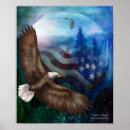 Recherche de nous aigle art Drapeau américain
