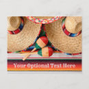 Recherche de vacances mexicaines cartes postales Sombrero