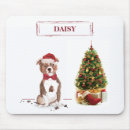 Recherche de bull terrier tapis souris Noël