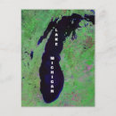 Recherche de le lac michigan cartes postales Grand